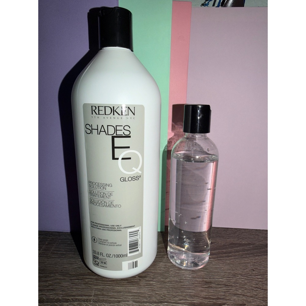 Redken Shades EQ Processing Solution 8 oz Developer hair color Gloss Toner